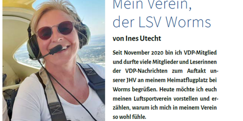 Die Vereinigung Deutscher Pilotinnen (VDP) und der LSV Worms