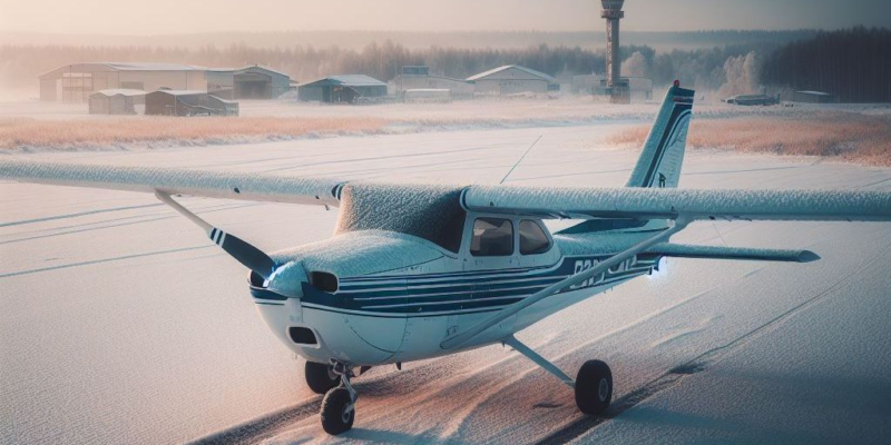 Fliegen im Winter