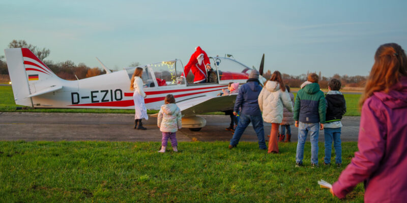 Der Nikolaus auf dem Wormser Flugplatz – 2025