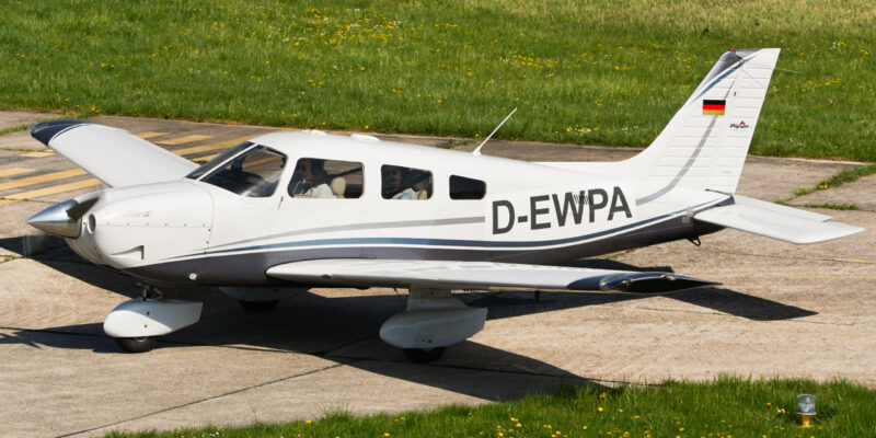 PA 28 – D-EWPA Umölung nach Einlaufen
